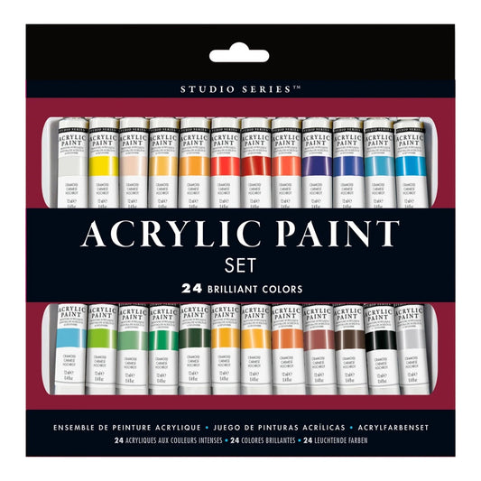 Acrylic Paint Set (24 colors) - shop_name