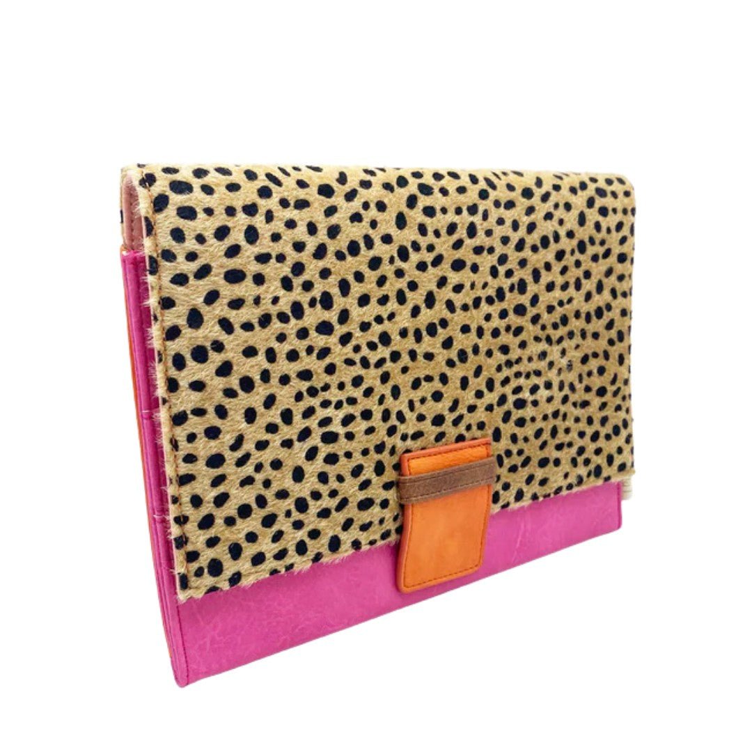 Animal Print Cheetah Travel Wallet - For Her - shop_name