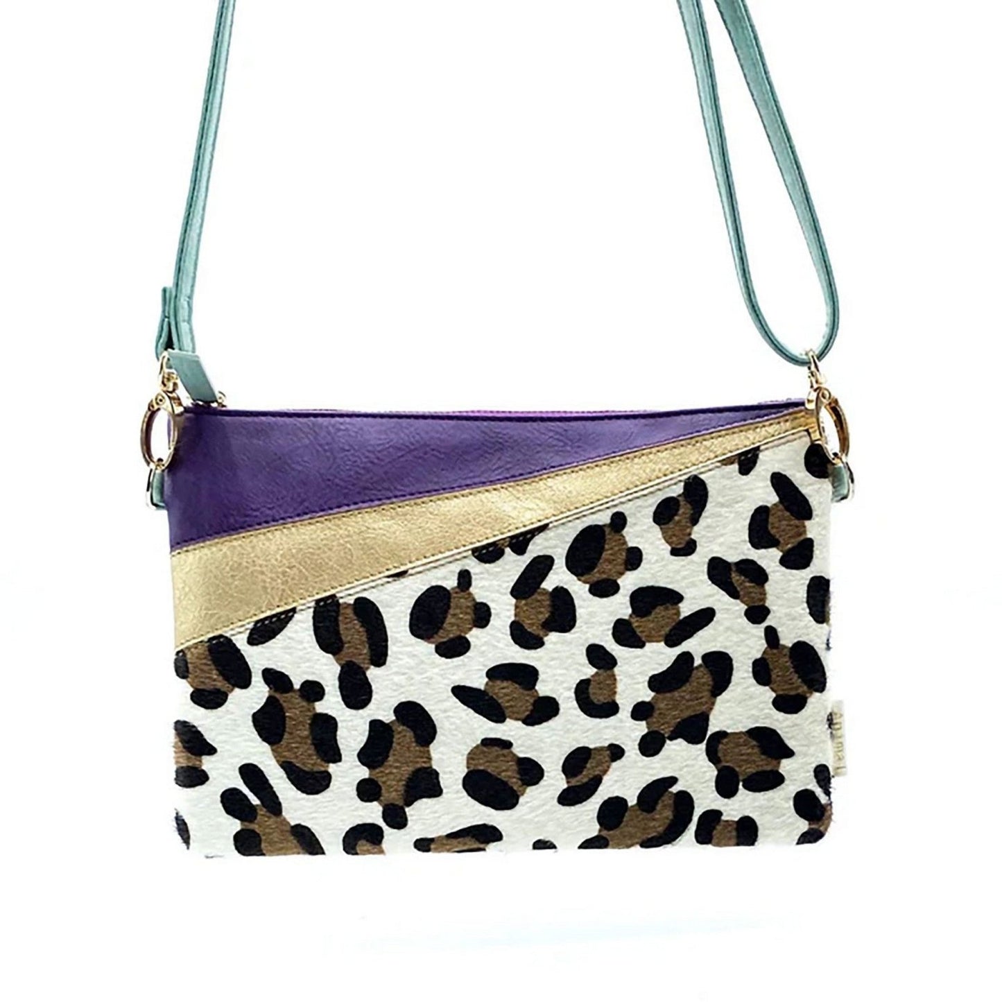 Animal Print Purple Leopard Print Clutch - For Her - shop_name