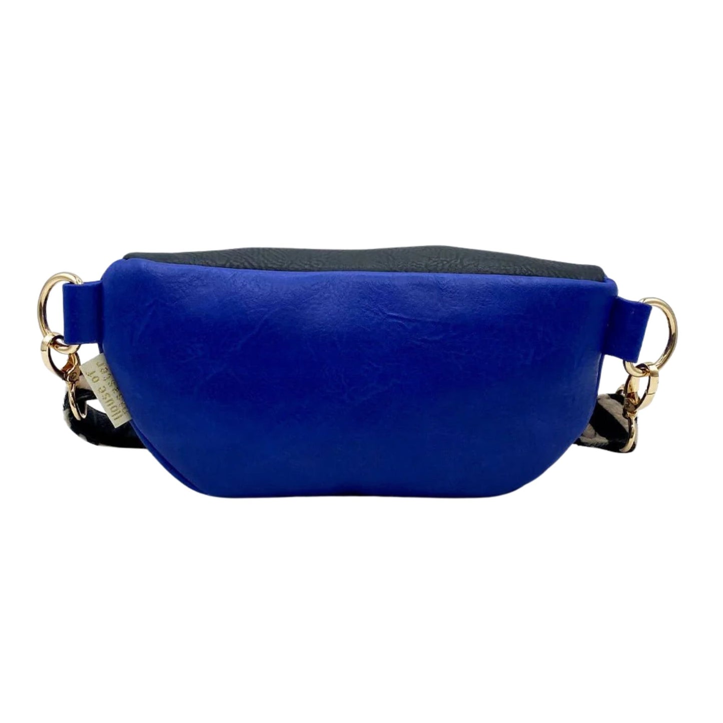 Animal Print Blue Zebra Bum Bag