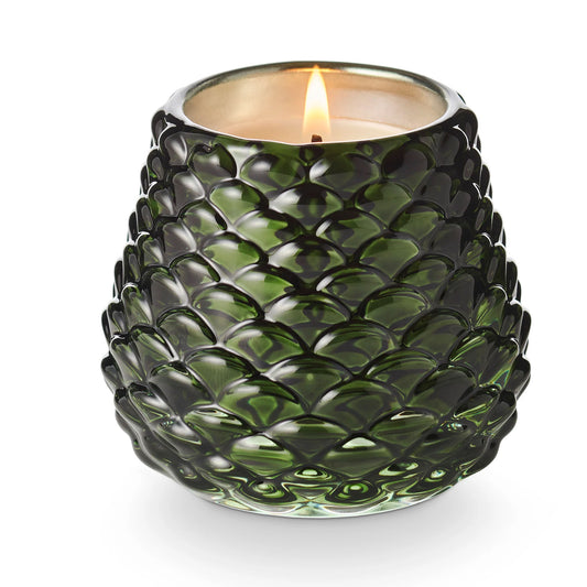 Balsam & Cedar Pinecone Glass Candle