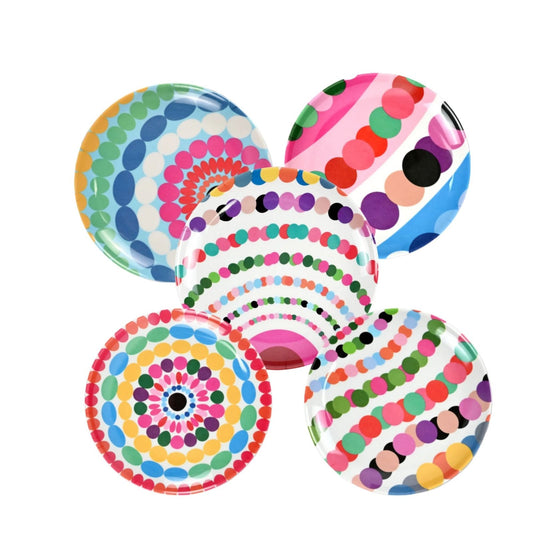 Bauble Appetizer Plate Set - 6 - piece - Living - shop_name