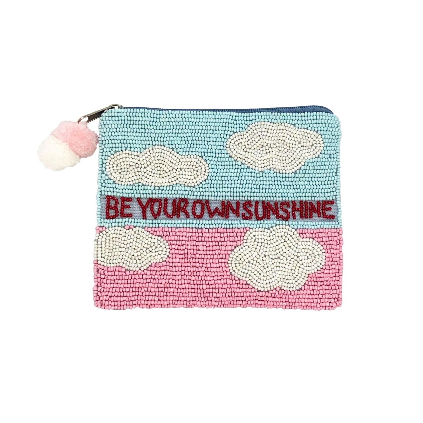 Be Your Own Sunshine Beaded Coin Pouch - For Her - shop_name