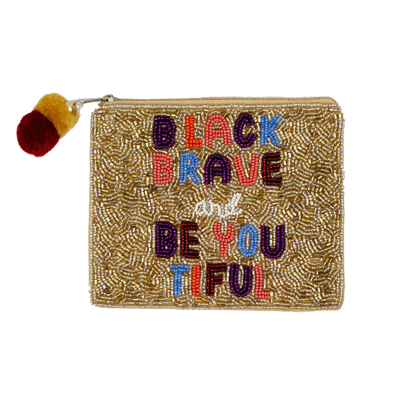 Black, Brave, and Be-You-tiful Coin Pouch