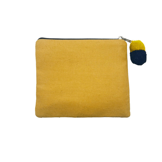 Pochette à pièces perlée Black Star