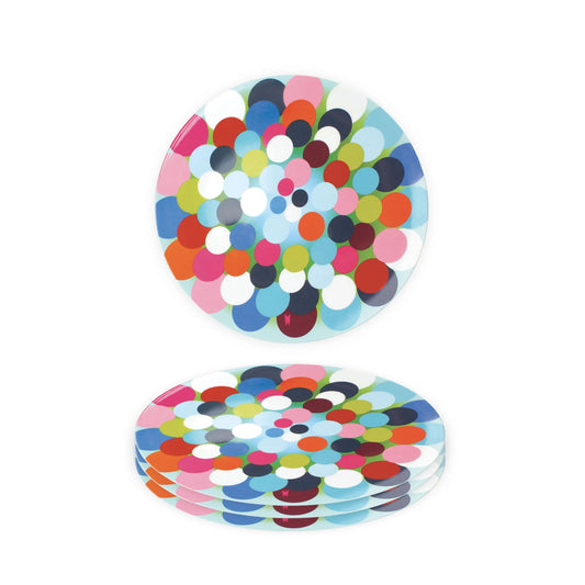 Coffret cadeau de 4 assiettes à salade Bindi de 23 cm