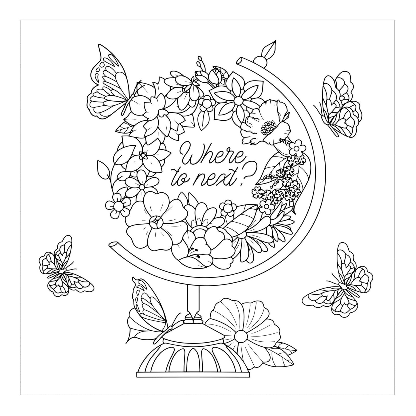 Boho Dreams Adult Coloring Book