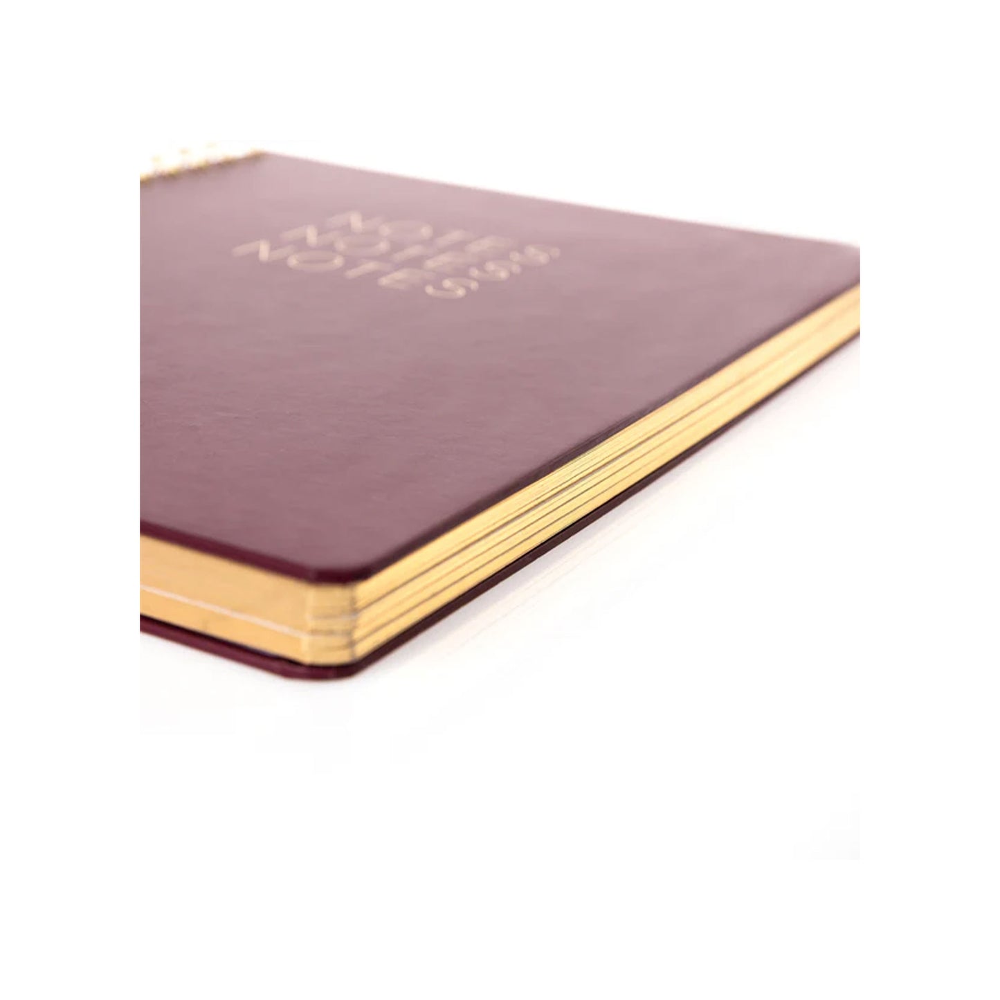 Burgundy 8x10 Hardbound Spiral Notebook