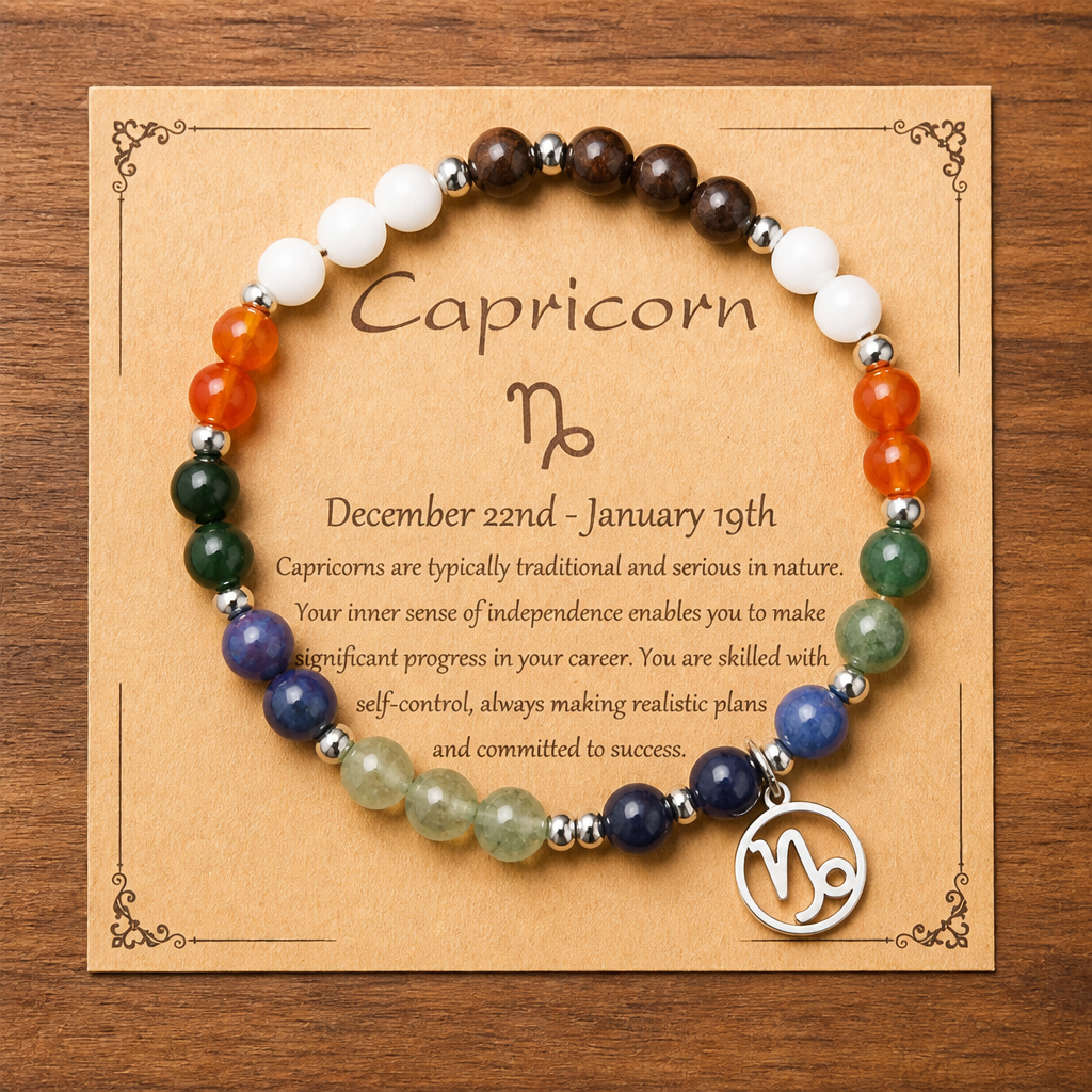 Capricorn Zodiac Bracelet