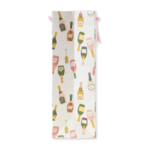 Champagne Pattern Wine Gift Bag