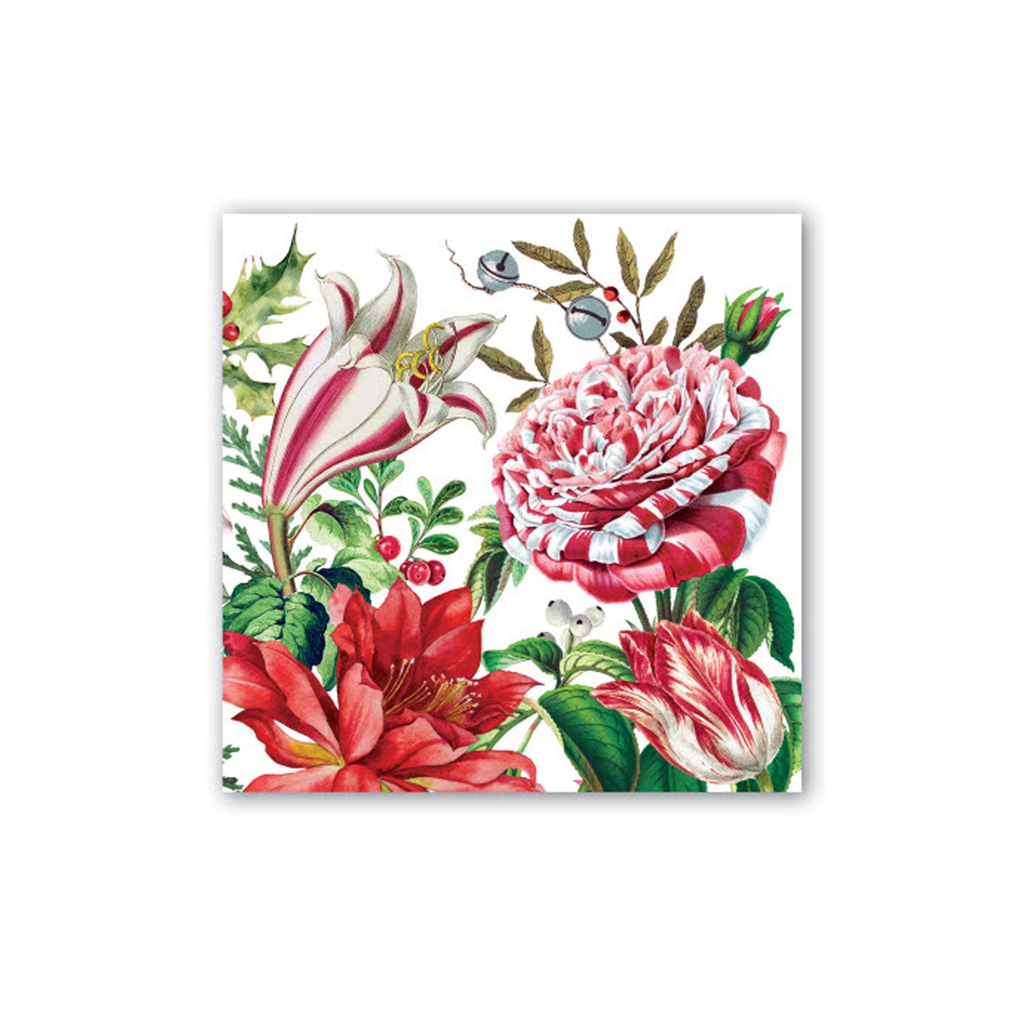 Christmas Bouquet Cocktail Napkins