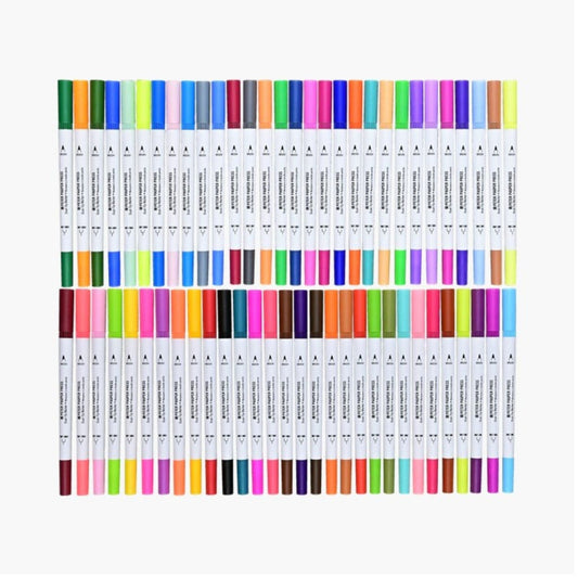Dual - Tip Coloring Markers (set of 60)