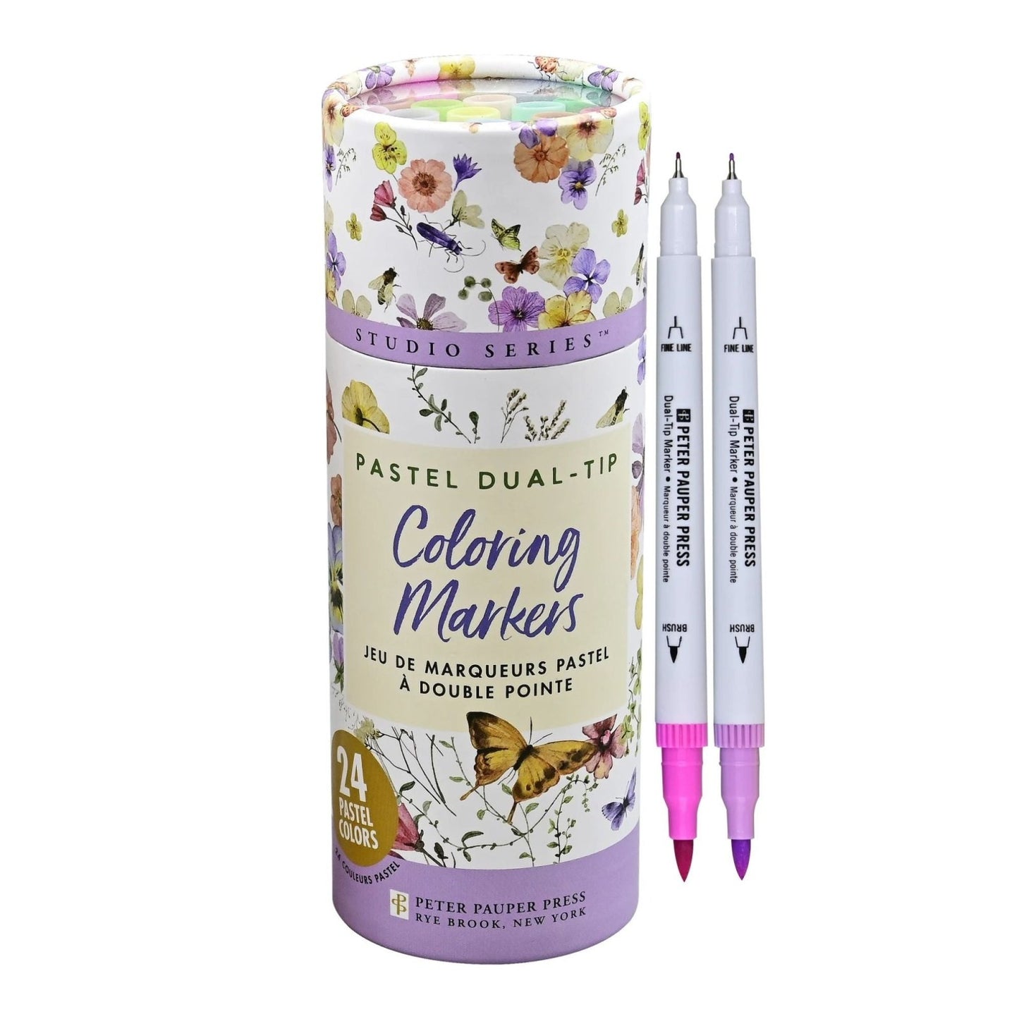 Dual - Tip Pastel Markers (Set of 24) - shop_name