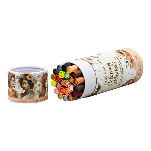 Dual - Tip Skin Tone Markers (Set of 24) - shop_name