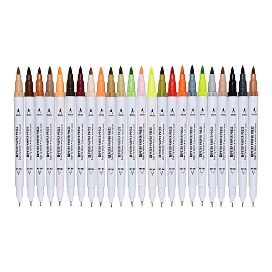 Dual - Tip Skin Tone Markers (Set of 24)