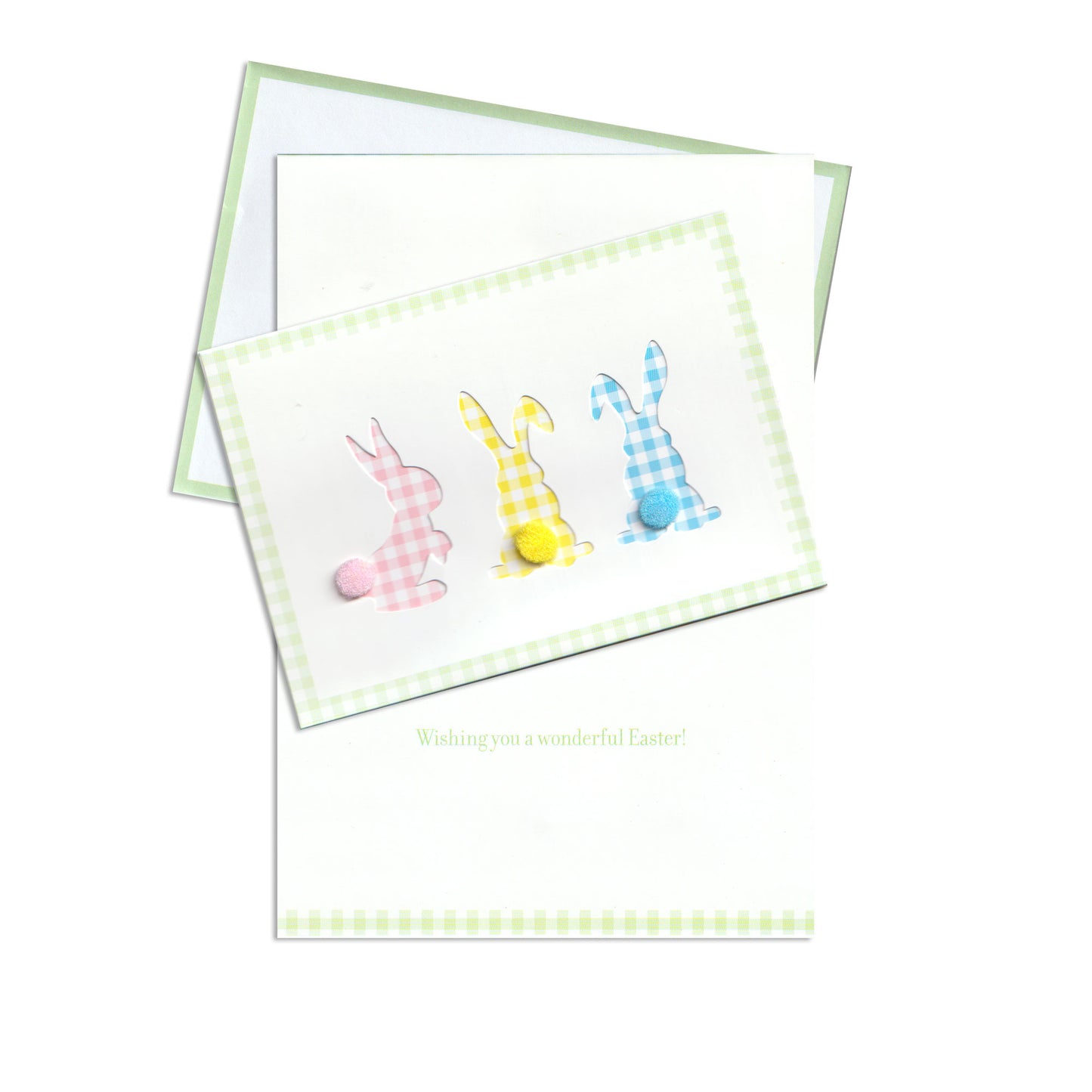 Easter Bunnies Handmade Card