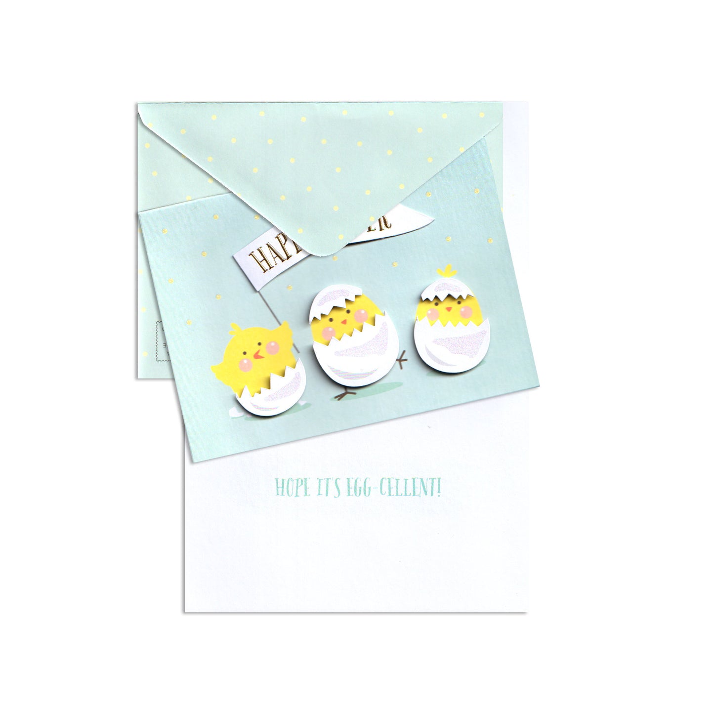 Easter Chicks Handmade Card