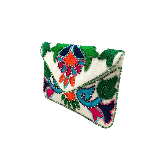 Mini pochette élégante en perles fabriquée à la main