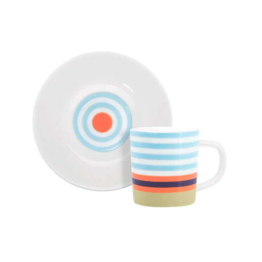 Tasse à expresso + soucoupe 'Lorenzo'