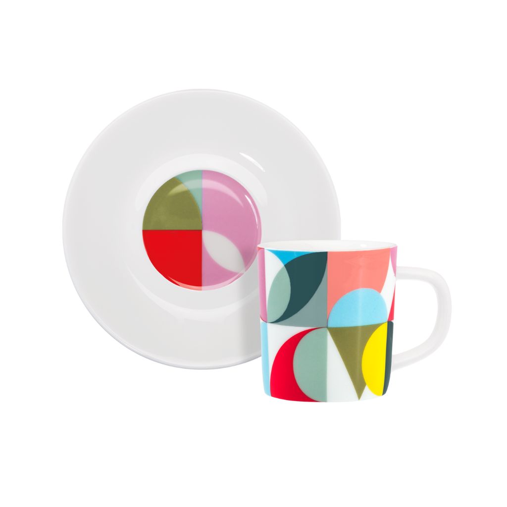 Espresso cup + saucer 'Solena'