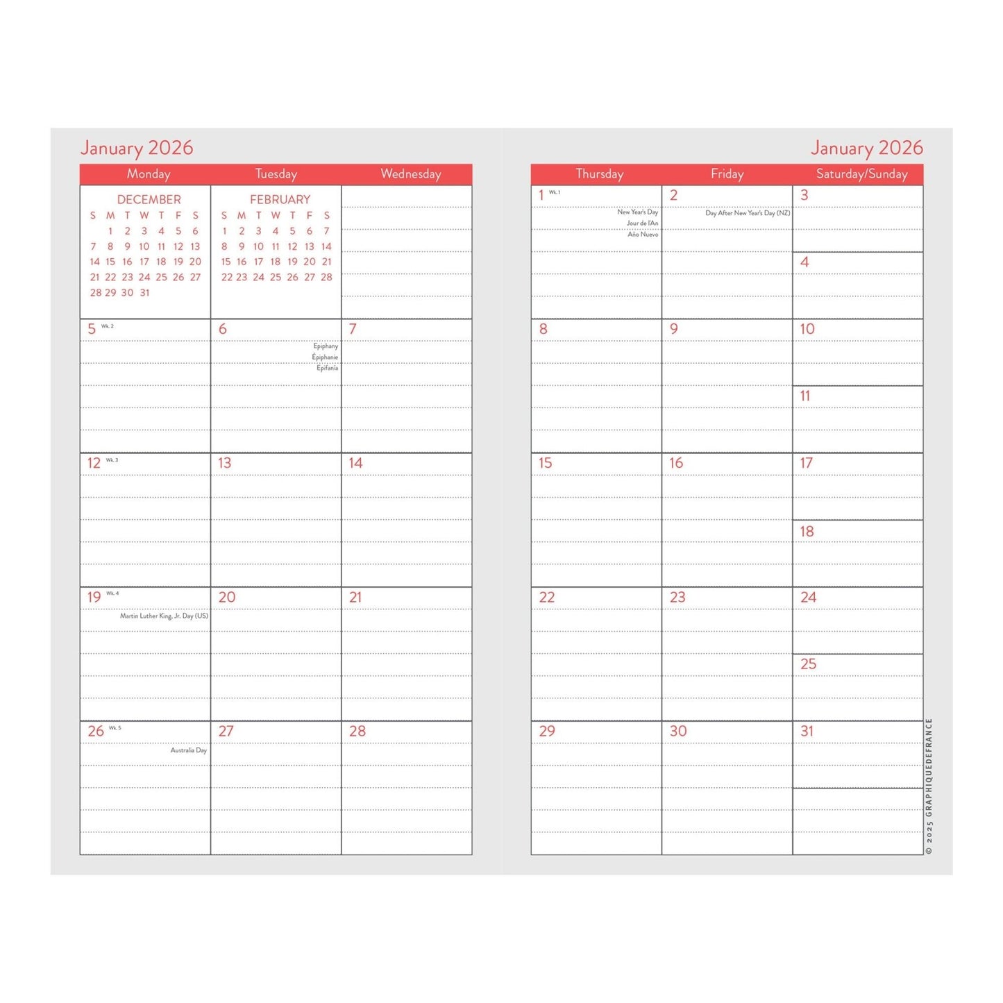 Florentine 2 - Year Pocket Planner - Papergoods - shop_name
