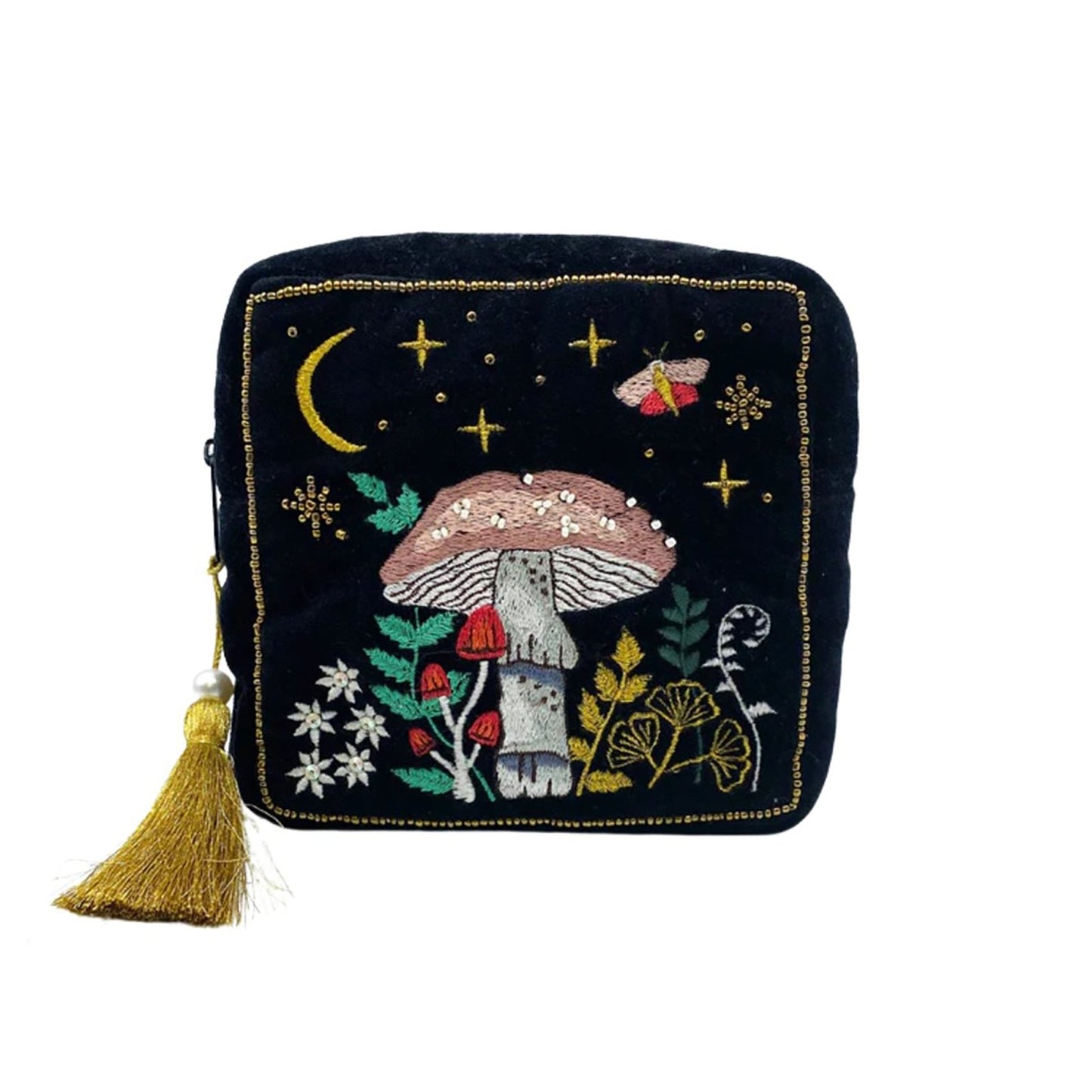Forage Black Makeup Bag - For Her - shop_name