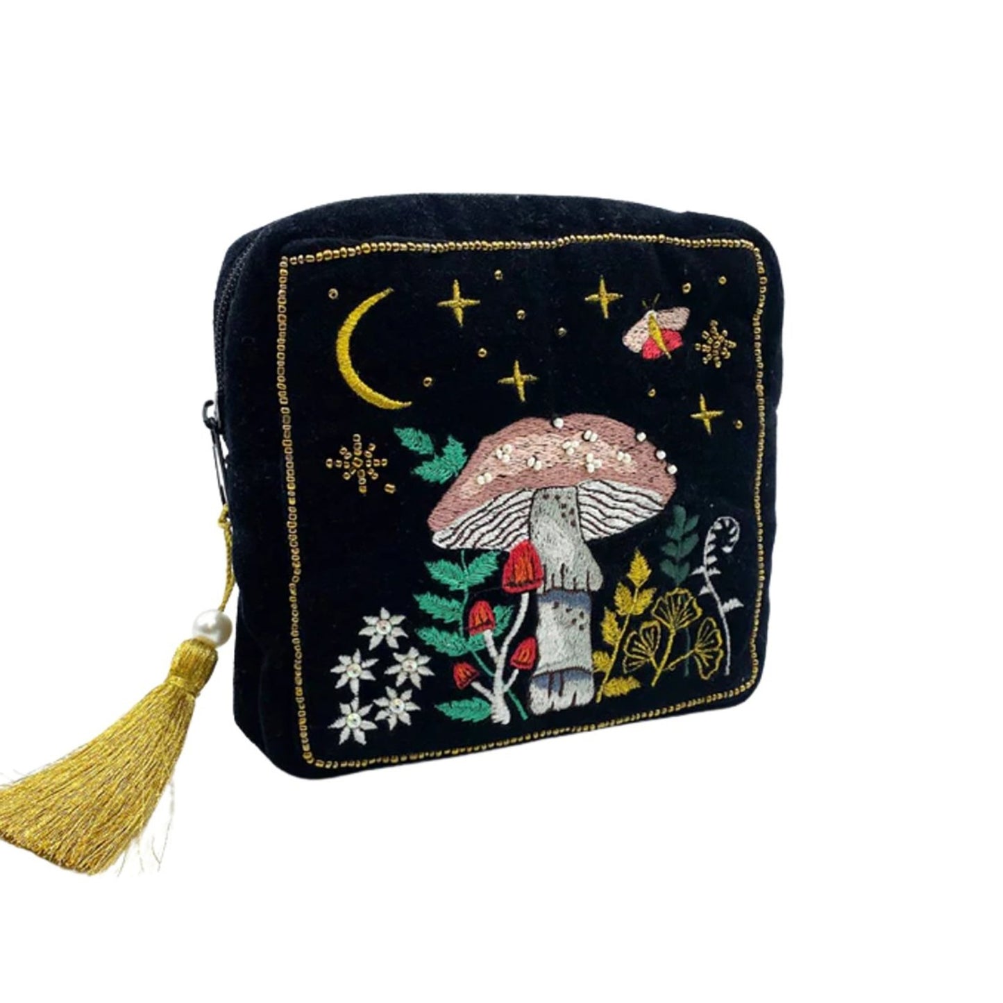 Forage Black Makeup Bag - For Her - shop_name