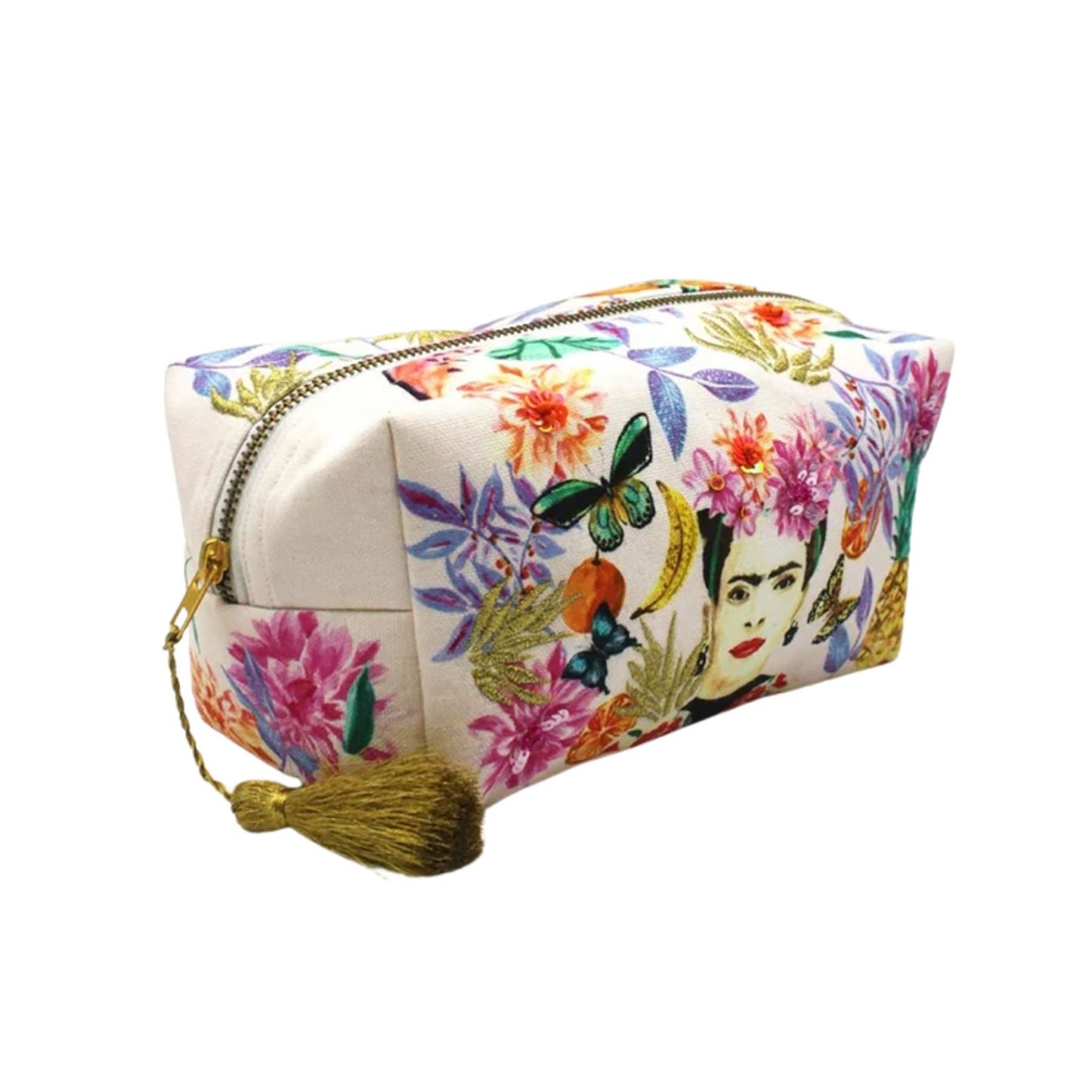 Frida Kahlo Cosmetic Bag - For Her - shop_name