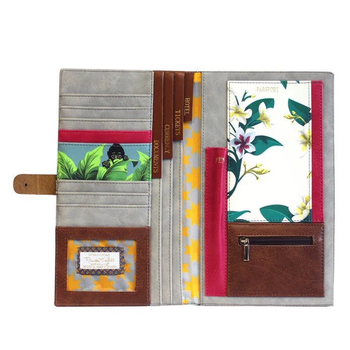 Frida Kahlo Travel Wallet - For Her - shop_name