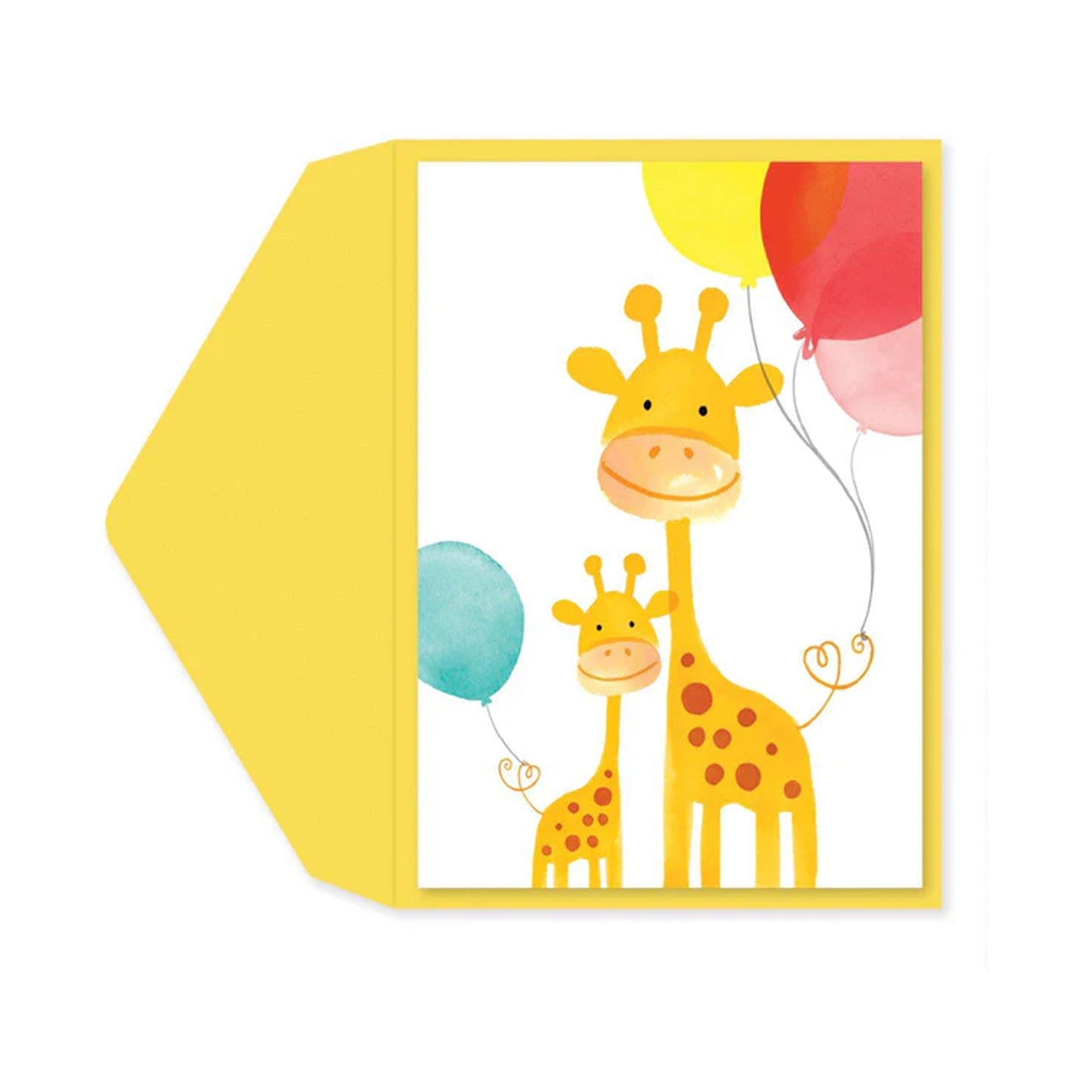 Giraffes Gymboree Baby Card