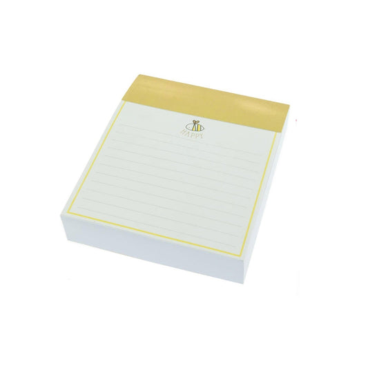 Jotter Notepad - Bee Happy - Papergoods - shop_name