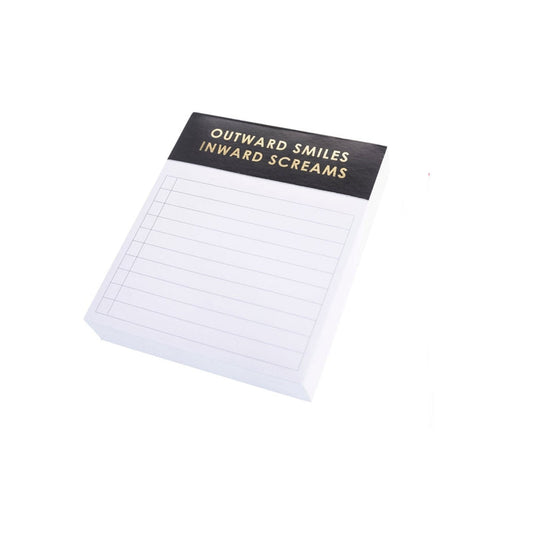 Jotter Notepad - Smiles and Screams - Papergoods - shop_name