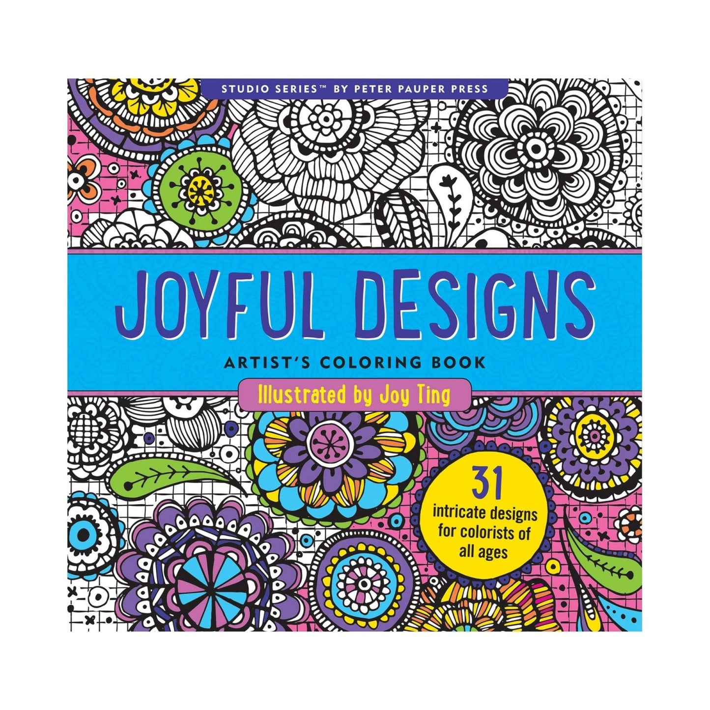 Joyful Designs Artist's Coloring Book - Papergoods - shop_name