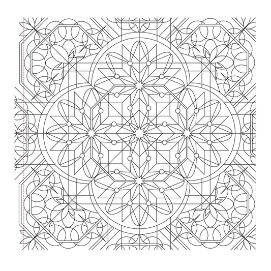 Kaleidoscope Artist's Coloring Book