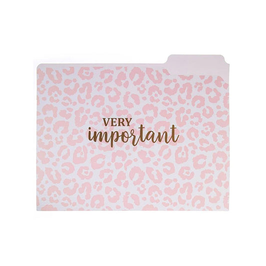 Leopard Print File Folder Set - Papergoods - shop_name