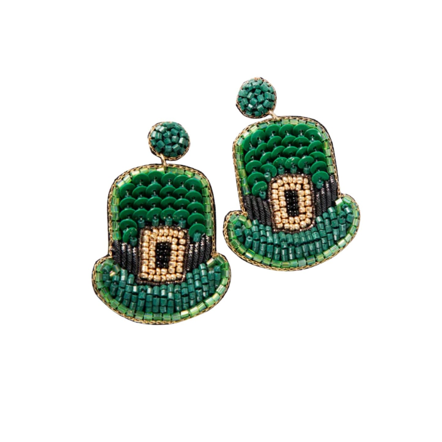 Leprechaun Hat Earrings