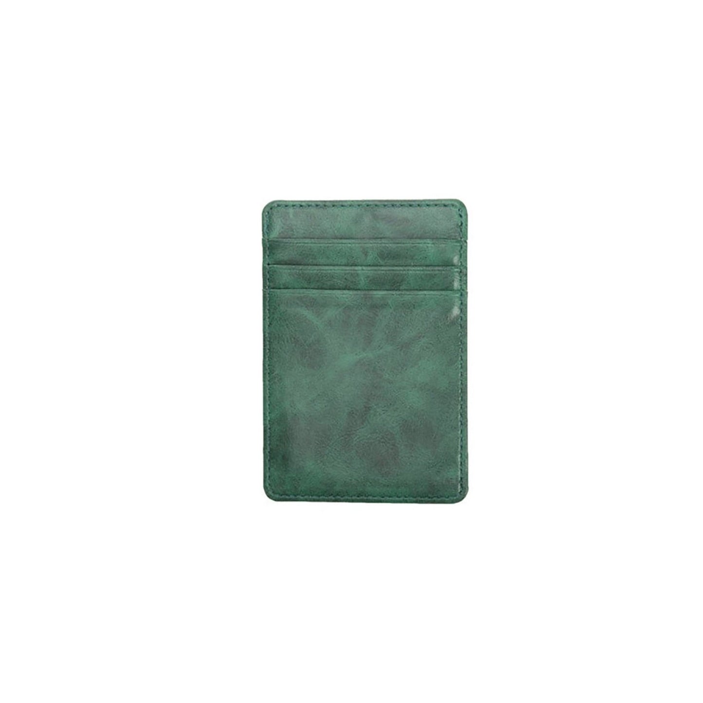 Magnetic Money Clip & Card Case Green - For Him - shop_name