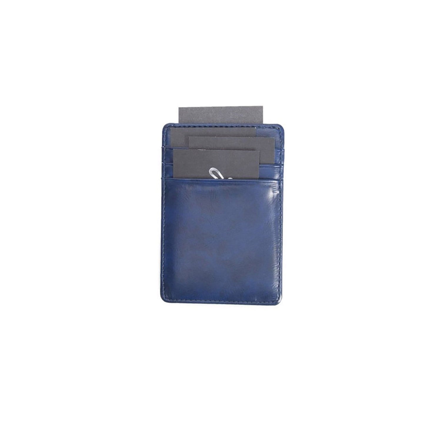 Magnetic Money Clip & Card Case Navy - For Him - shop_name