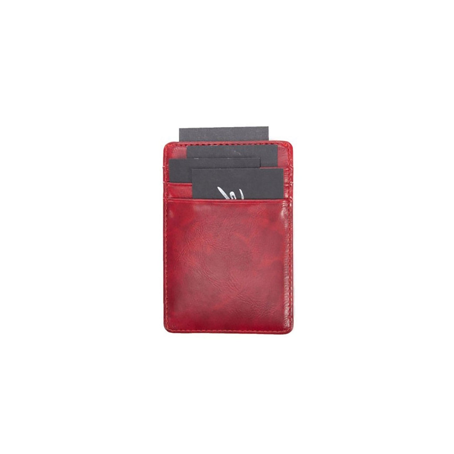 Magnetic Money Clip & Card Case Red - For Him - shop_name