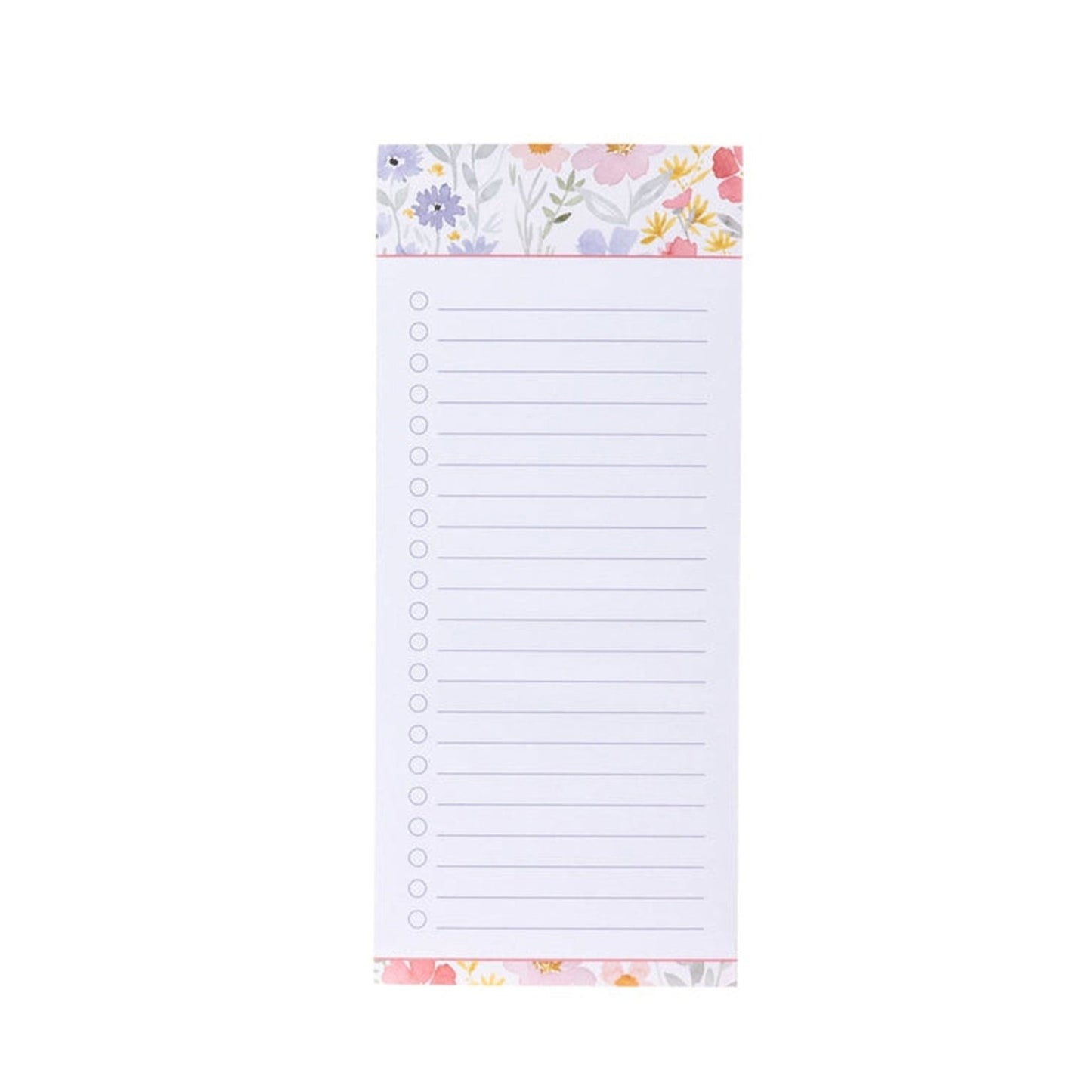 Magnetic Notepad Spring Flowers - Papergoods - shop_name