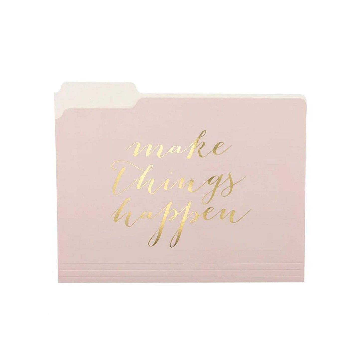 Make Things Happen File Folder Set of 3 - Papergoods - shop_name