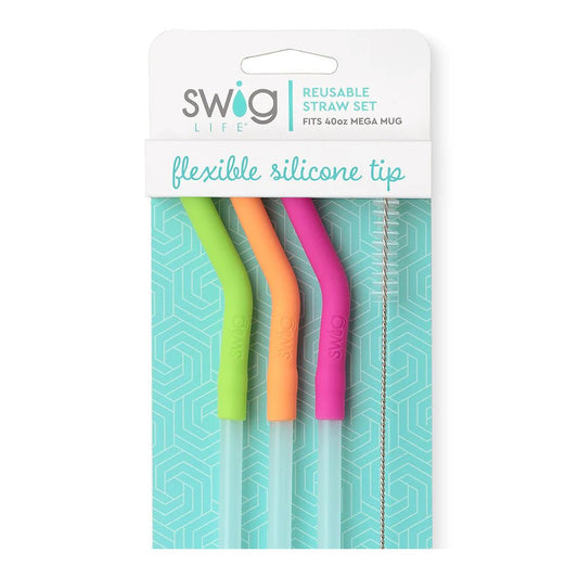 Mega Mug Straws Neon - Lunch - shop_name