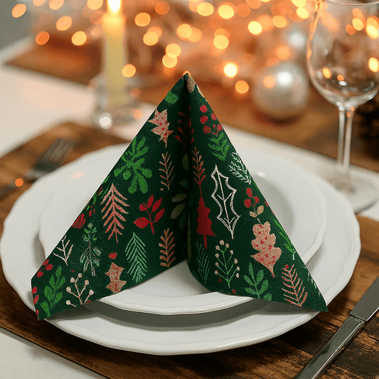 Merry Mistletoe Cocktail Napkins - shop_name