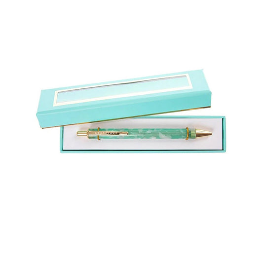 Mint Glitter Deluxe Pen - Papergoods - shop_name