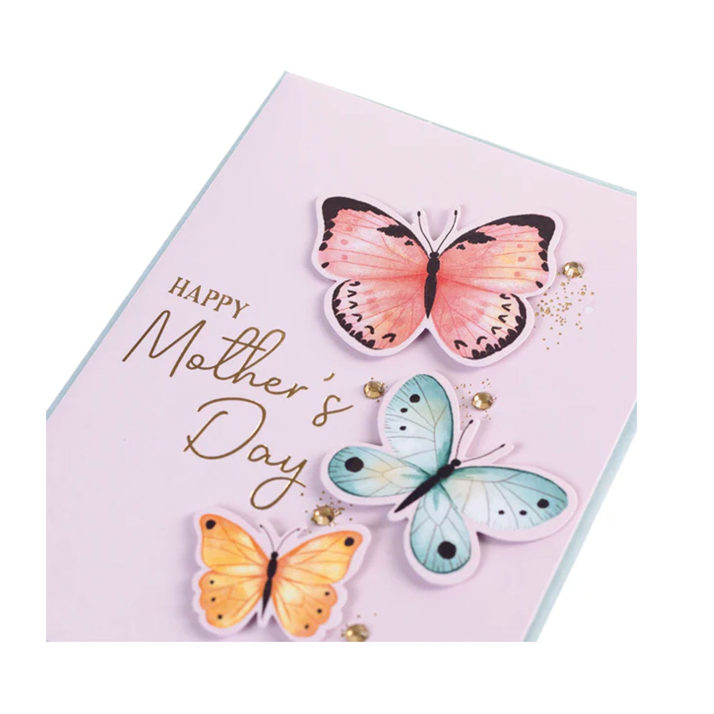 Butterflies Mother's Day Handmade Card