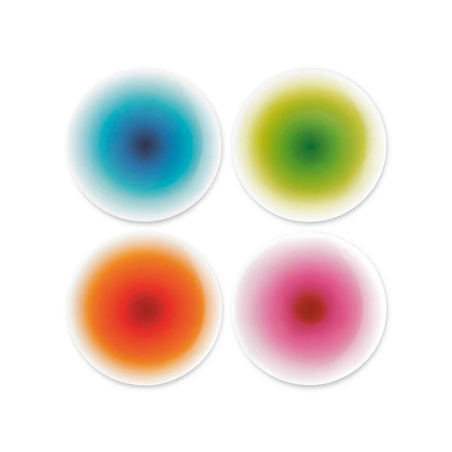 Ombre Appetizer Plate Set - 4 - piece - Living - shop_name