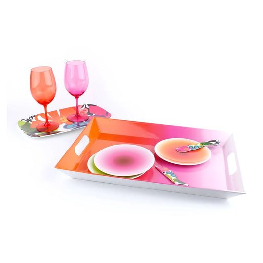 Pink Ombré Serving Tray - Living - shop_name