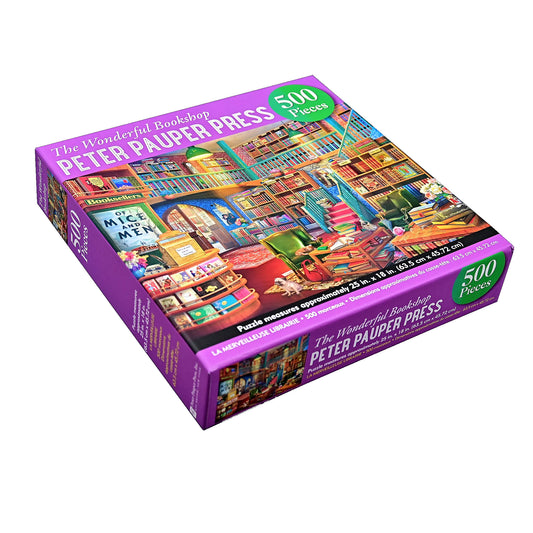 Puzzle 500 pièces La merveilleuse librairie