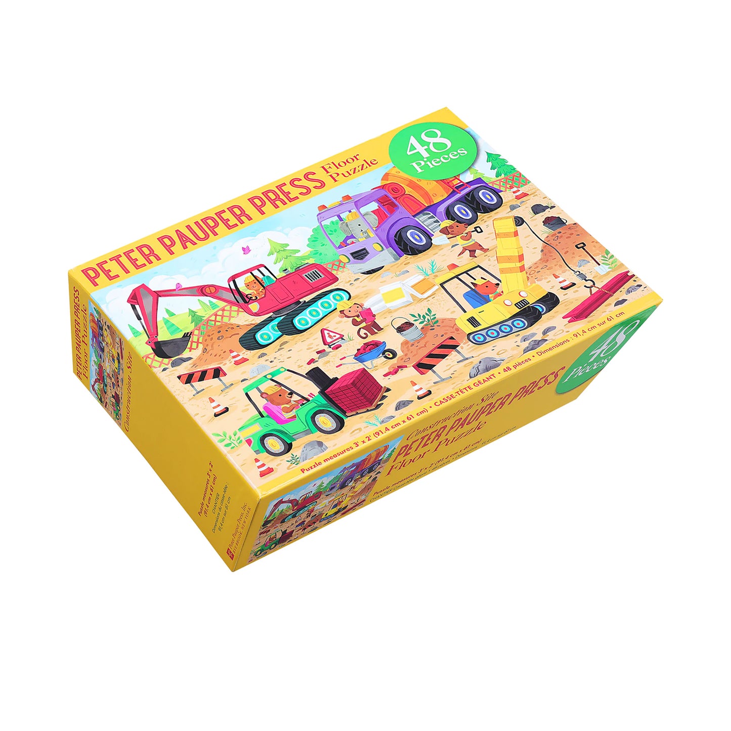 Construction Site Kids' Floor Puzzle