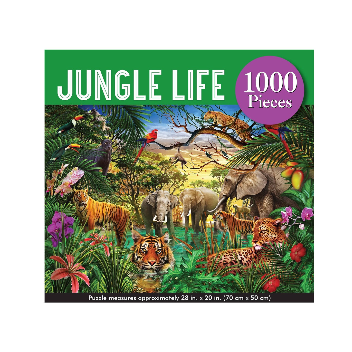 Jungle Life 1000-Piece Puzzle